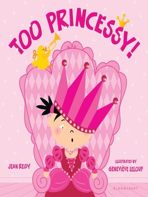 cover image of Too Princessy!